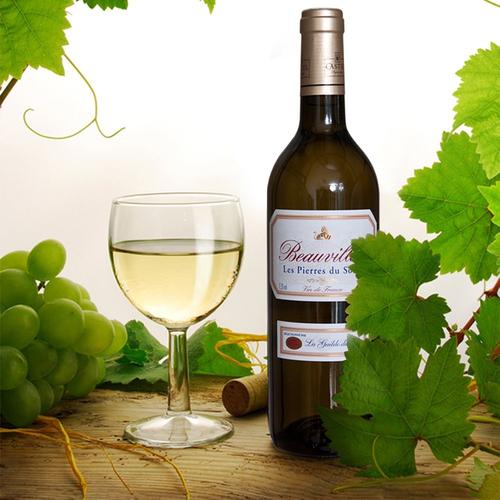 特價(jià)法國(guó)紅酒 卡斯特博隆珍藏干紅葡萄酒 赤霞珠 婚慶聚會(huì)紅酒-食品-